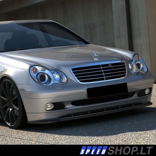 MERCEDES-BENZ W203 C klasė priekinio bamperio pažeminimas